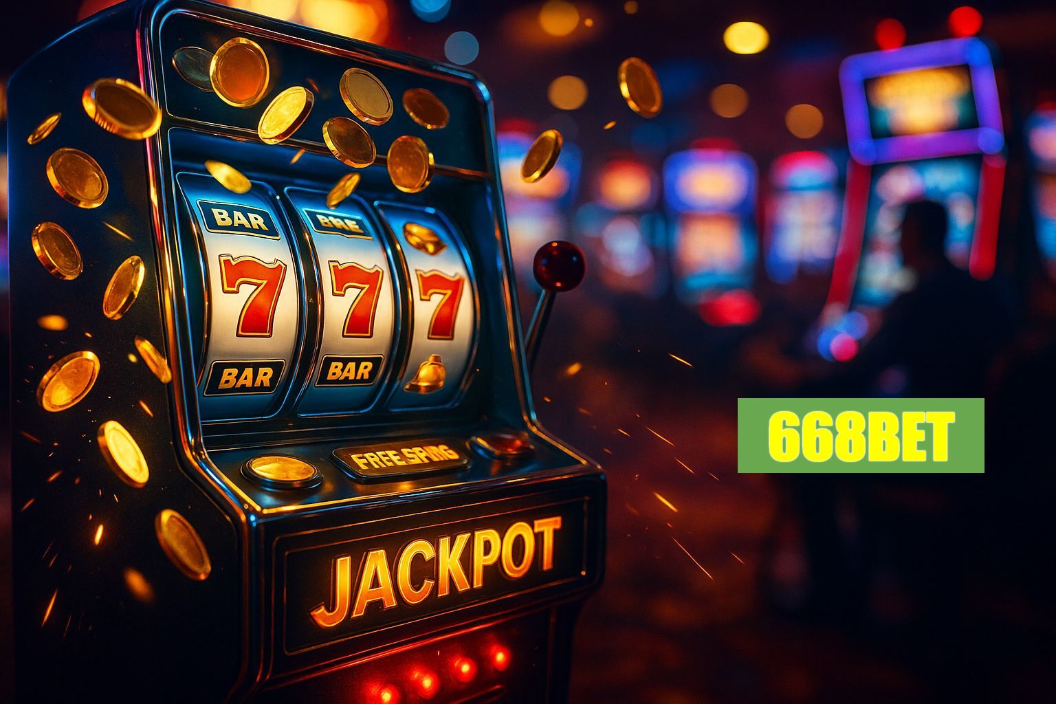 Diversos jogos de caça-níqueis